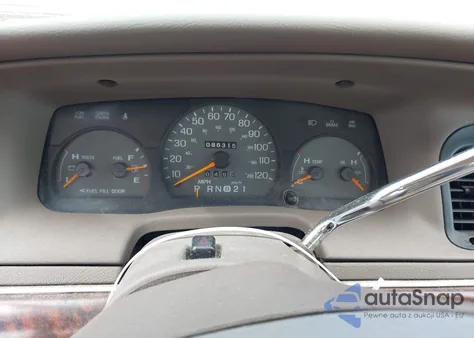 1997 Mercury Grand Marquis Gs из США, поврежденный, VIN 2MELM74W5VX695768